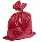 Saco De Lixo 60 Litros 100 Unidades Colorido Reforçado Laranja