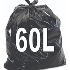 Saco De Lixo 60 Litros 100 Unidades Preto