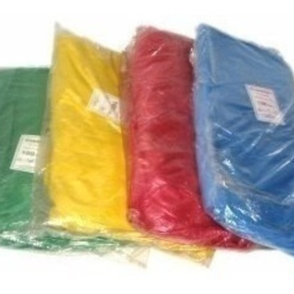 Saco De Lixo 60 Litros Coloridos 4 Pacotes 400 Unid. Azul