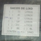 Saco De Lixo 60 Litros Extra Reforçado 5kg Preto