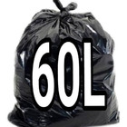 Saco De Lixo 60 Litros Preto Super Reforçado 200 Un Fábrica P