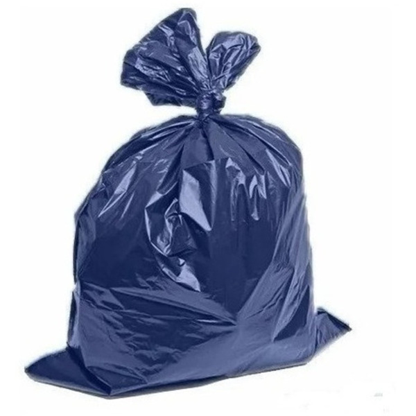 Saco De Lixo 60l Azul 0,06 Micras 500un