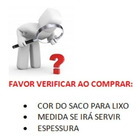 Saco De Lixo 60l Preto Reforçado 100 Unidades Fabricante Preto