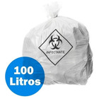 Saco De Lixo Infectante 100 Litros Reforçado - 100 Unidades