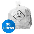 Saco De Lixo Infectante 30 Litros Reforçado - 100 Unidades