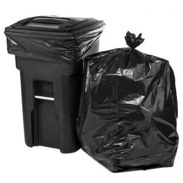 Saco De Lixo Preto, 100 L, 100 Unidades, Reforçado Garantia.