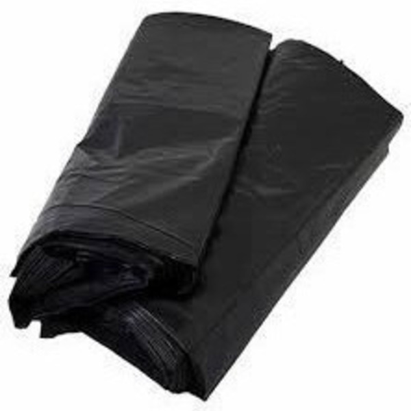 Saco De Lixo Preto 100 Litros 75x90 / 50 Unidades