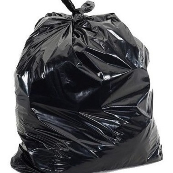 Saco De Lixo Preto 20 Litros - 100un - Padrão 7 Micras Preto