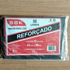 Saco De Lixo Preto 30litros  Reforçado  100unidades - Abnt