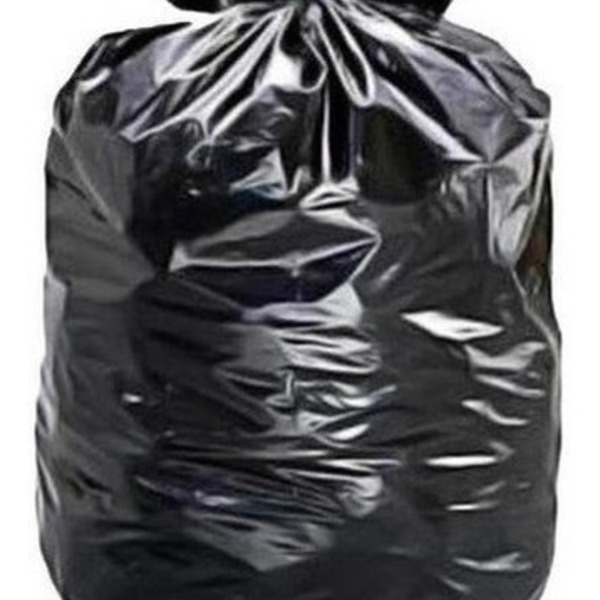Saco De Lixo Reforçado 100 Litros Com 50 Unidades