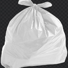 Saco De Lixo Reforçado Branco 100 Litros C/ 100 Unidades