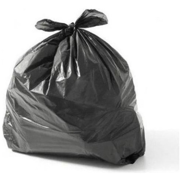 Saco De Lixo Reforçado Preto 60 Litros - (50 Unidades)