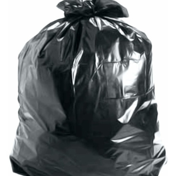 Saco De Lixo Super Reforçado Preto 100 Litros - 50 Unidades