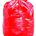Saco De Lixo Vermelho 40l Padrão Gigante 100 Und
