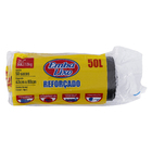 Saco Lixo Embalixo 50L Reforçado Preto Com 50 Sacos