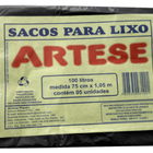 Saco Lixo Preto 100l 5uni Artese