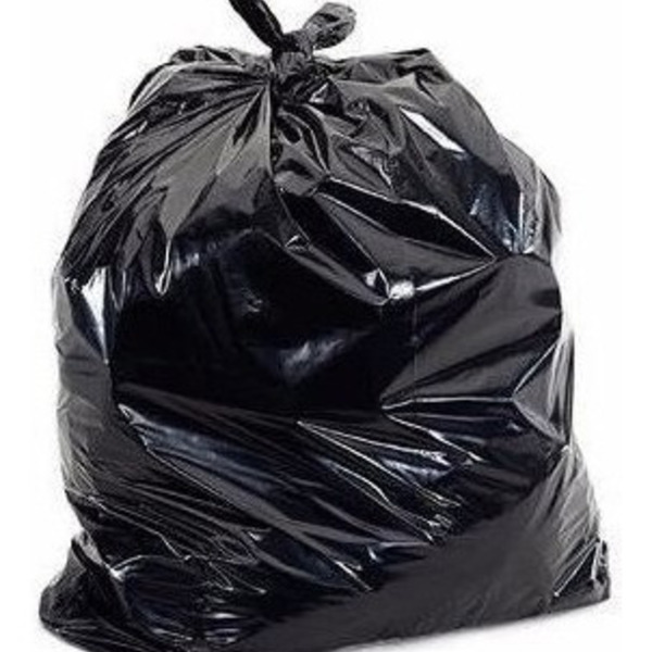 Saco P/ Lixo De 100 L Preto  Pesado  75x90x0,10  C/100