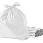 Saco P/ Lixo De 100 Litros Branco Leitoso 75x95x0,10. C/100