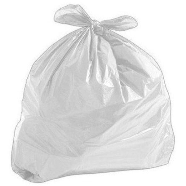 Saco P/ Lixo De 100 Litros Branco Leitoso 75x95x0,10. C/100 B