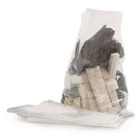 Saco P/ Lixo Entulho Transparente 28x40x 0,10. C/100