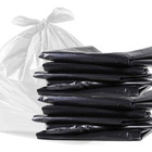 Saco Para Lixo 50litros 63x80   100unidades. Abnt Preto