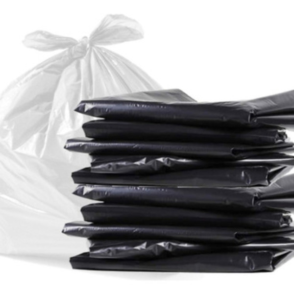 Saco Para Lixo 50litros 63x80   100unidades. Abnt Preto