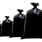 Saco Para Lixo De 60 Litros Fino Preto Pacote C/100 Unidades