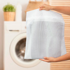 Saco Protetor para Lavar Roupas Delicadas G Premium Branco