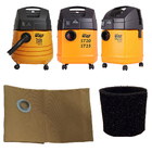 Saco Reutilizável + Filtro Permanente Para Aspirador De Pó Wa