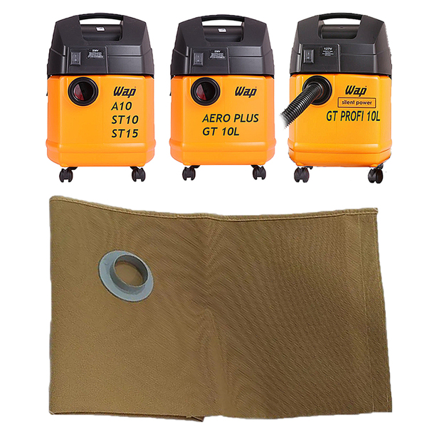 Saco Reutilizável Para Aspirador De Pó Wap St10 / Aero Plus /