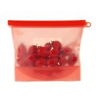 Saco Silicone Reutilizável 1000ml Avulso - Vermelho