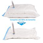 Saco Vacuo 100cm X 70cm Kit De 10 Unidades Bag Organizador