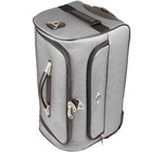 Sacola De Bordo Para Viagem Com Rodinhas Estilo Baú - Padrão