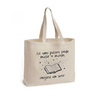 Sacola Ecobag 40cm Personalizada Algodão 100% Reciclado - "se