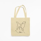 Sacola Ecobag Tecido Poliéster Love Cachorro