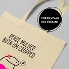 Sacola Ecobag Tecido Poliéster Love Coração