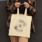 Sacola Ecobag Tecido Poliéster Mística Olho Grego