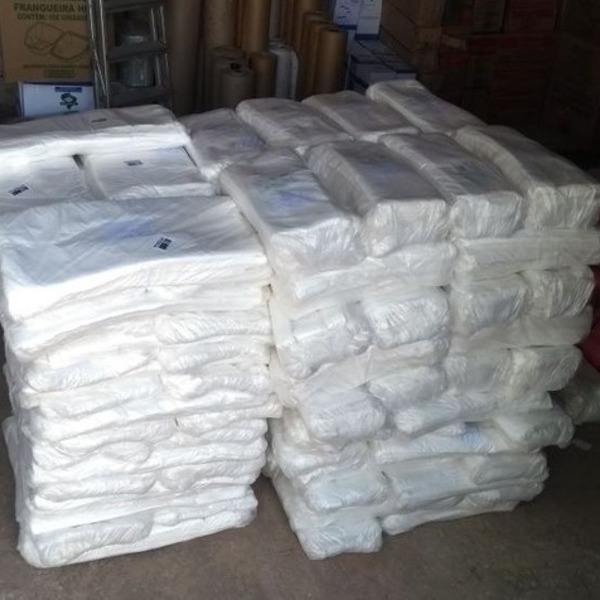 Sacola Plastica Branca Resistente Não É Reciclada 40x50 1000