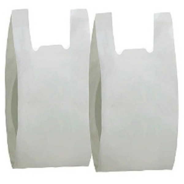 Sacola Plástica Reciclada Reforçada 30x40 Branca 4kg