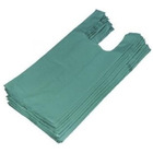 Sacola Plástica Reciclada Reforçada 40x50 Verde - 1 Kg