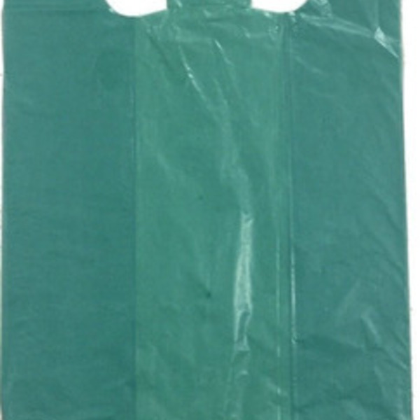 Sacola Sacolinha Verde Reciclada Resistentes  -  15 Kg Verde