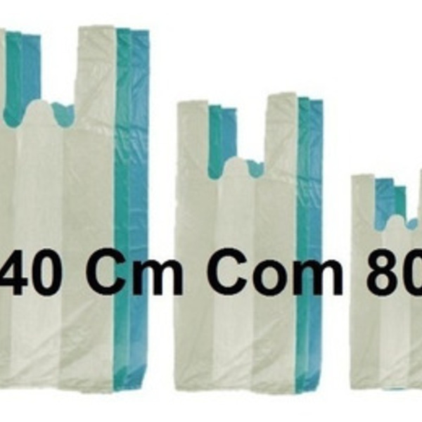 Sacolas Plástica Mercado Comercio Atacado Todos Tamanhos