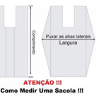 Sacolas Plástica Mercado Comercio Atacado Todos Tamanhos