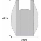 Sacolas Plasticas Branca Reciclada Reforçada 90x100 10 Kg