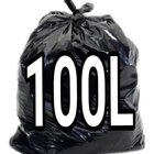 Sacos De Lixo 100 Litros Preto 300un Resistentes