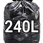 Sacos De Lixo 240 Litros  Super Reforçado 100 Unid