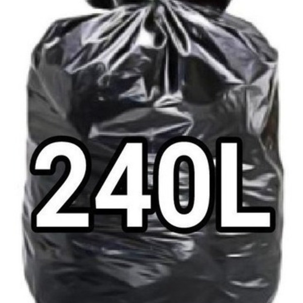 Sacos De Lixo 240 Litros  Super Reforçado 100 Unid