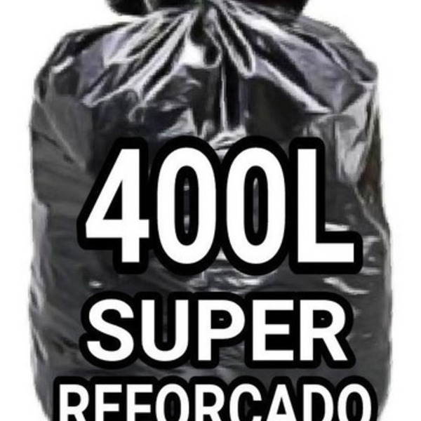 Sacos De Lixo 400 Litros  Super Reforçado 100 Un Fabricante