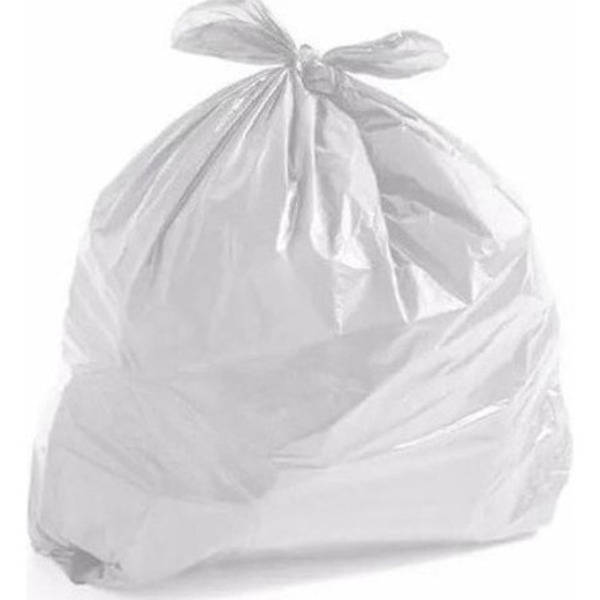 Sacos Para Lixo Leitoso  60 Litros  Normal (100 Un)