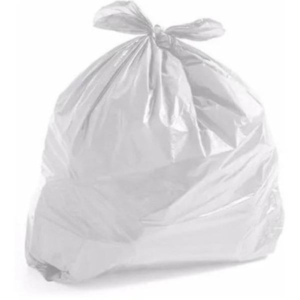 Sacos Para Lixo Transparente  20 Litros  Normal (100 Un)